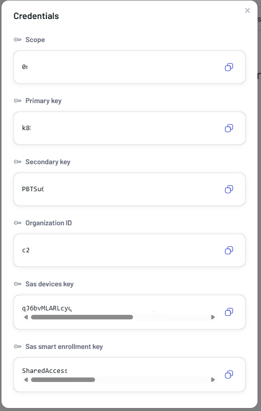 Edge Device Credentials
